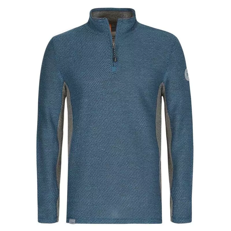 Zip Sweatshirt Men's Pull Col Zippé Coton Bio Sweat-shirt Weird Fish ...