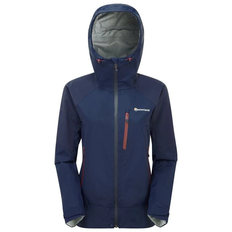 Montane Womens Ajax GTX Jacket Antarctic Blue Sportpursuit