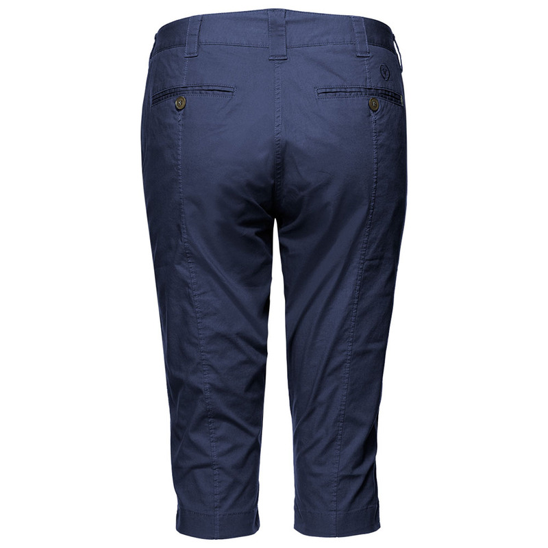 navy capris womens