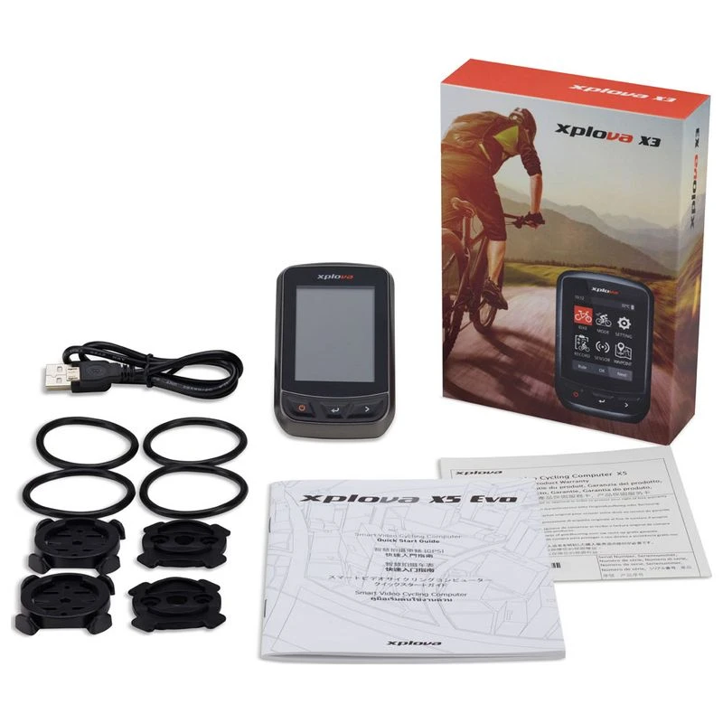 xplova x3 新品 xplova x3 サイクルコンピュータ GPS サイコン