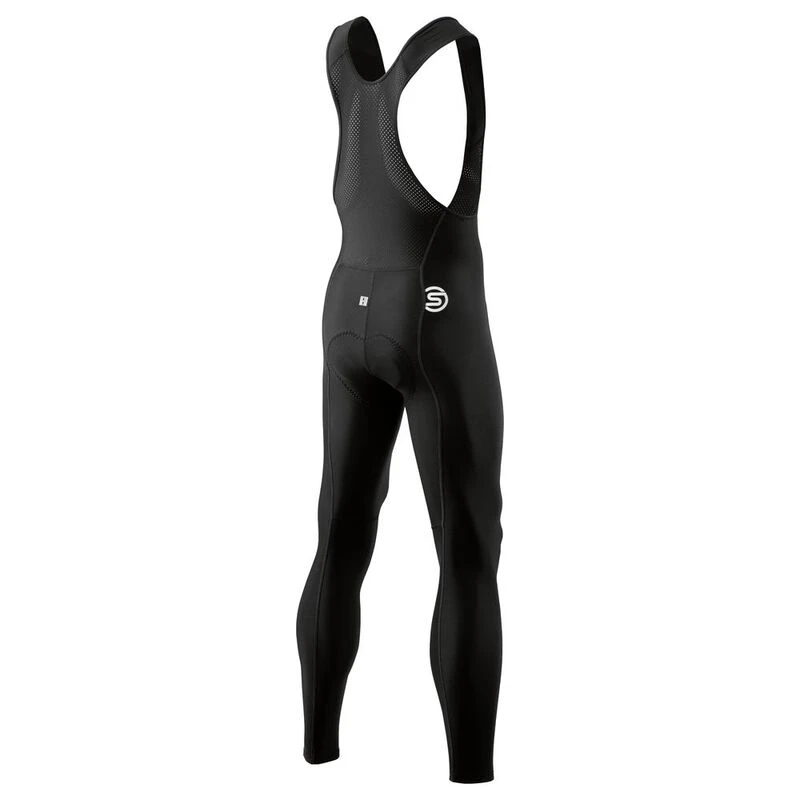 Skins Mens Cycle DNAmic Long Bib Tights Black Sportpursuit