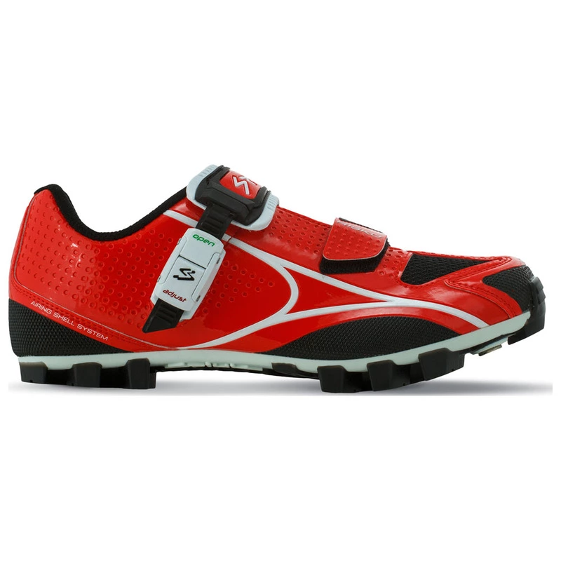 Spiuk Risko MTB Shoes Red White Sportpursuit