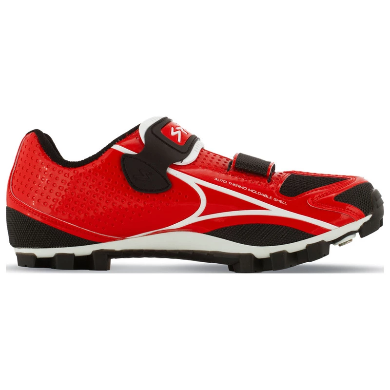 Spiuk Risko MTB Shoes Red White Sportpursuit