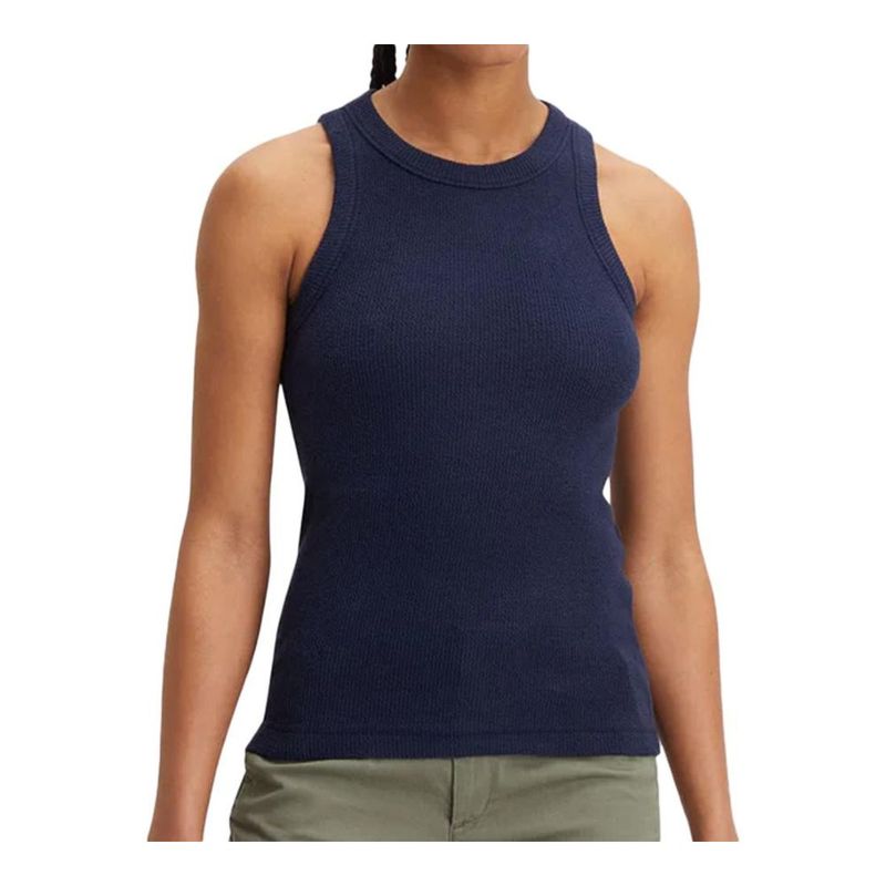 Gilet Donna Rib Knit