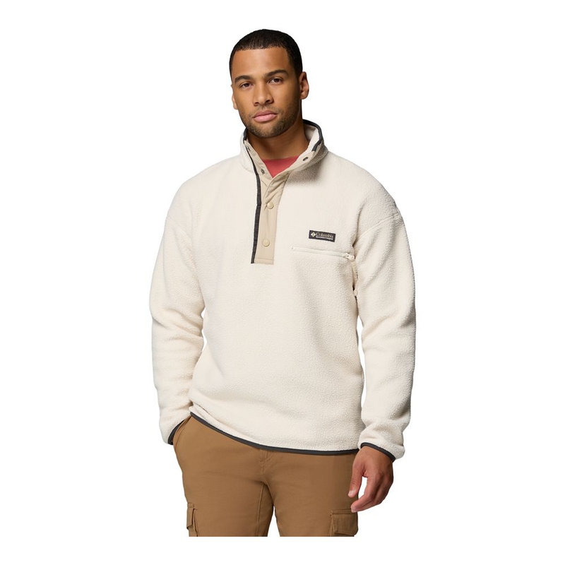 Felpa pile Uomo Helvetia™ II Half Snap