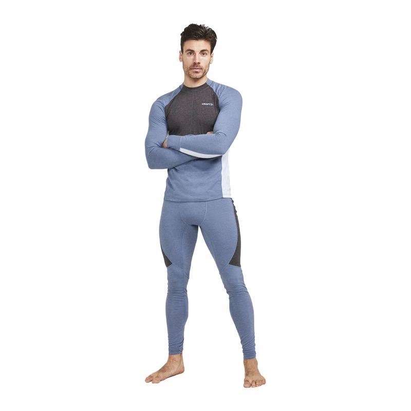 Completo termico Uomo Core Wool Mix Set