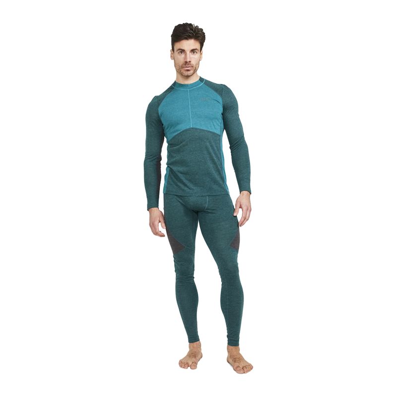 Completo termico Uomo Core Wool Mix Set