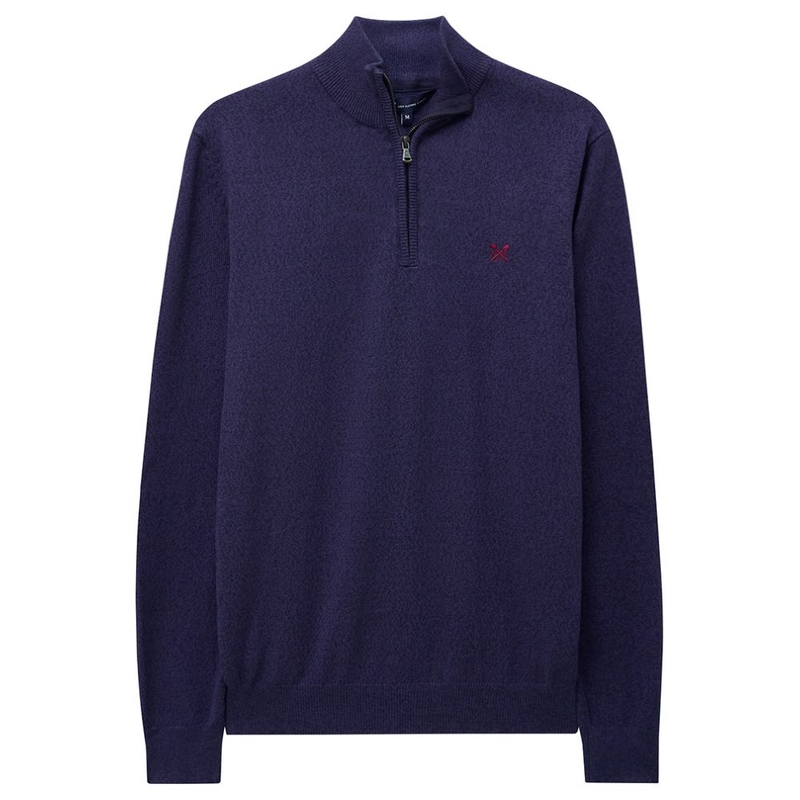 Maglione Uomo Twisted Yarn Half Zip