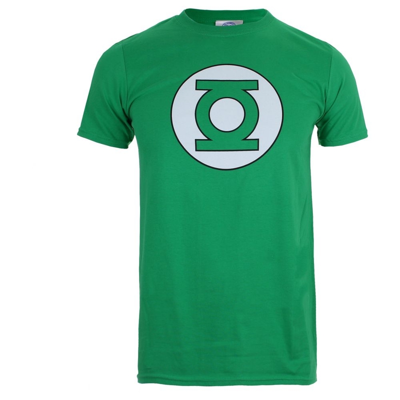T-shirt maniche corte Uomo Green Lantern Circle Logo
