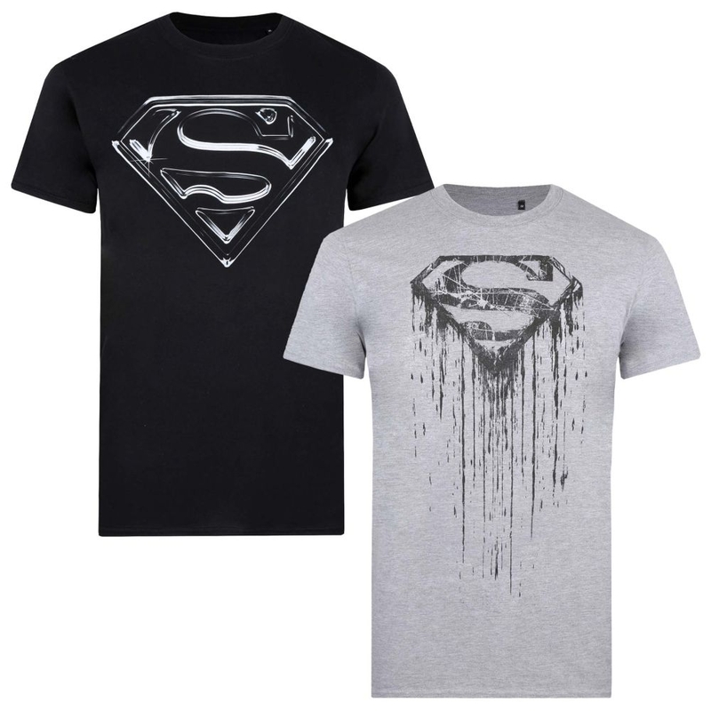 T-shirt maniche corte Uomo Superman Pack B