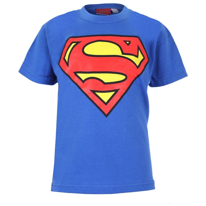 T-shirt maniche corte Uomo Superman Logo