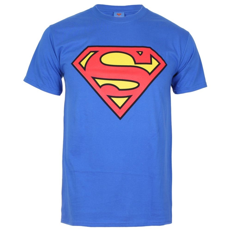 T-shirt maniche corte Uomo Superman Logo