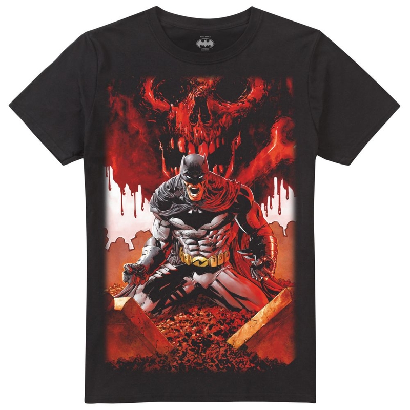 T-shirt maniche corte Uomo Batman Grave