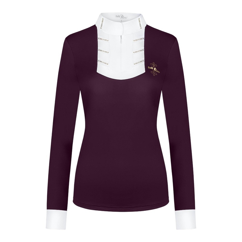 Camicia da concorso Donna Ingrid LS Vintage Gold