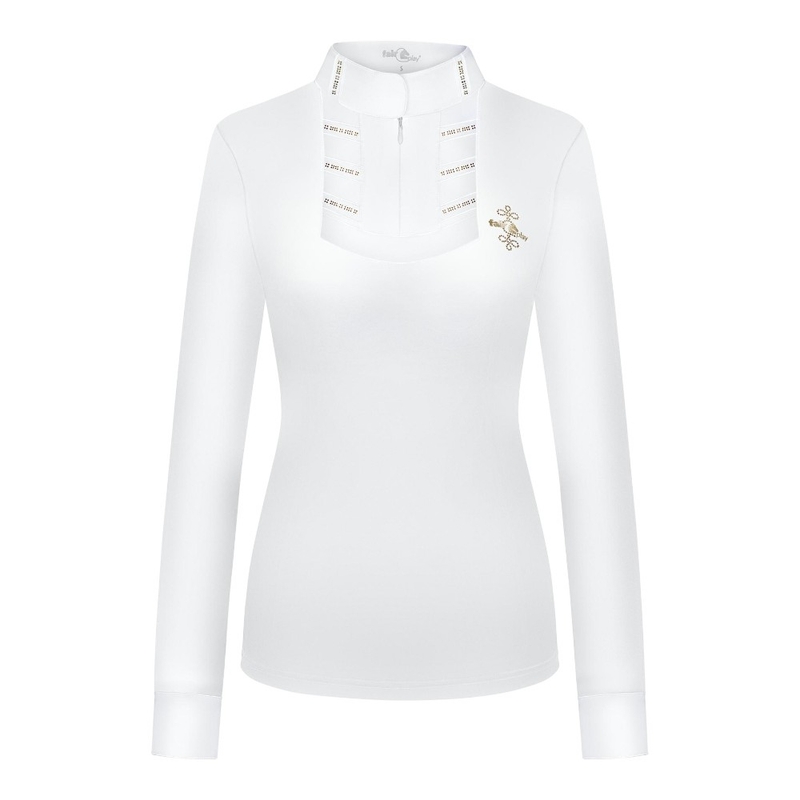 Camicia da concorso Donna Ingrid LS Vintage Gold