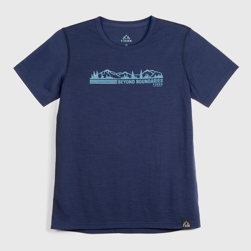 T-shirt Donna Beyond Boundaries Merino Blend