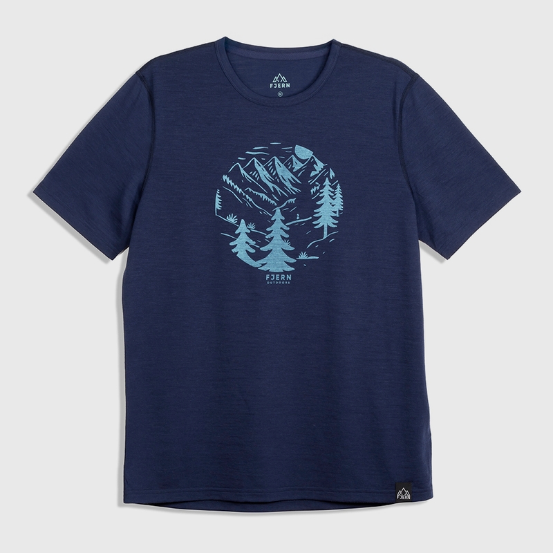 T-shirt Uomo Catch The Wild Merino Blend