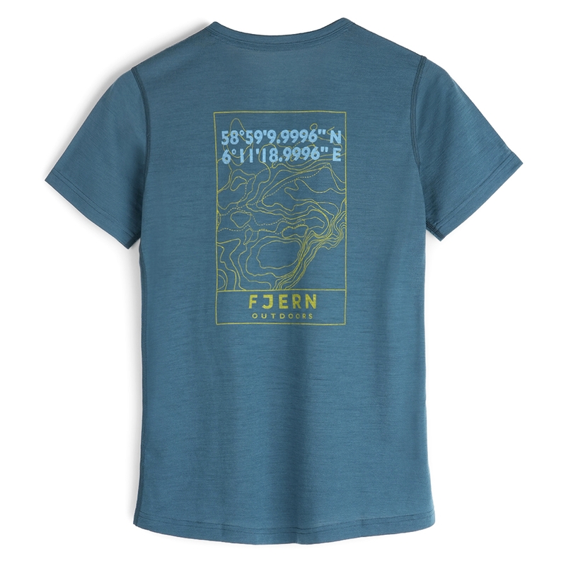 T-shirt Donna Preikestolen Merino Blend