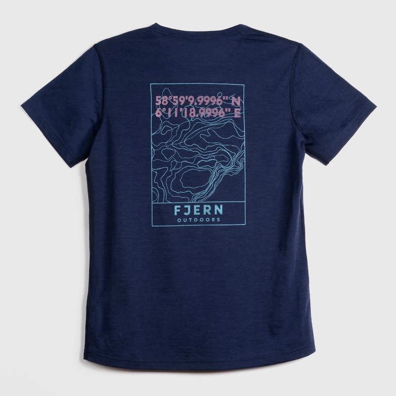 T-shirt Donna Preikestolen Merino Blend