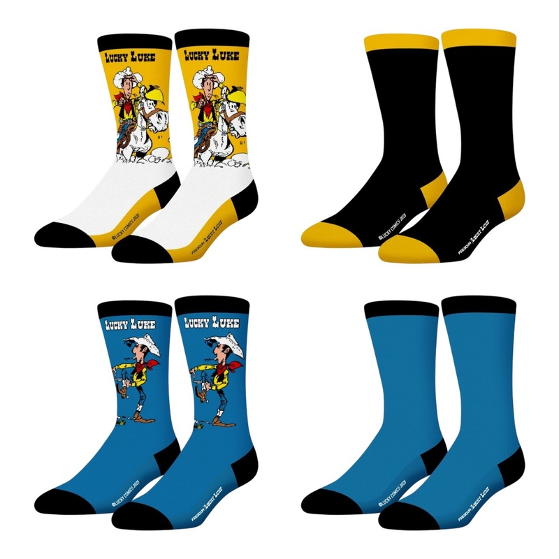 Calze Uomo Lucky Luke x4