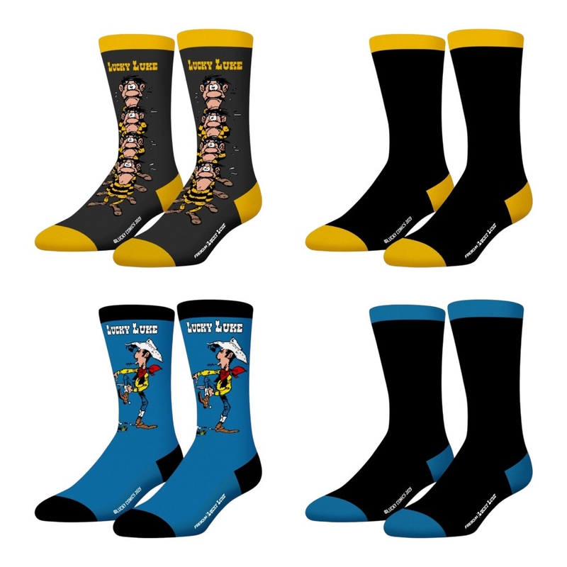 Calze Uomo Lucky Luke x4