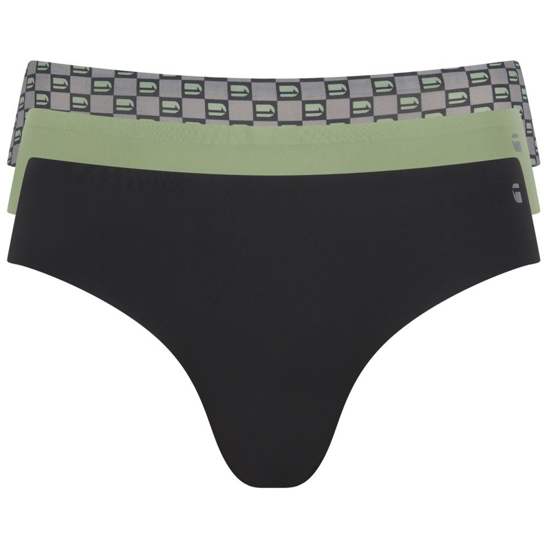 Intimo Donna Ambrox 3-Pack No VPL AOP Hipster Brief