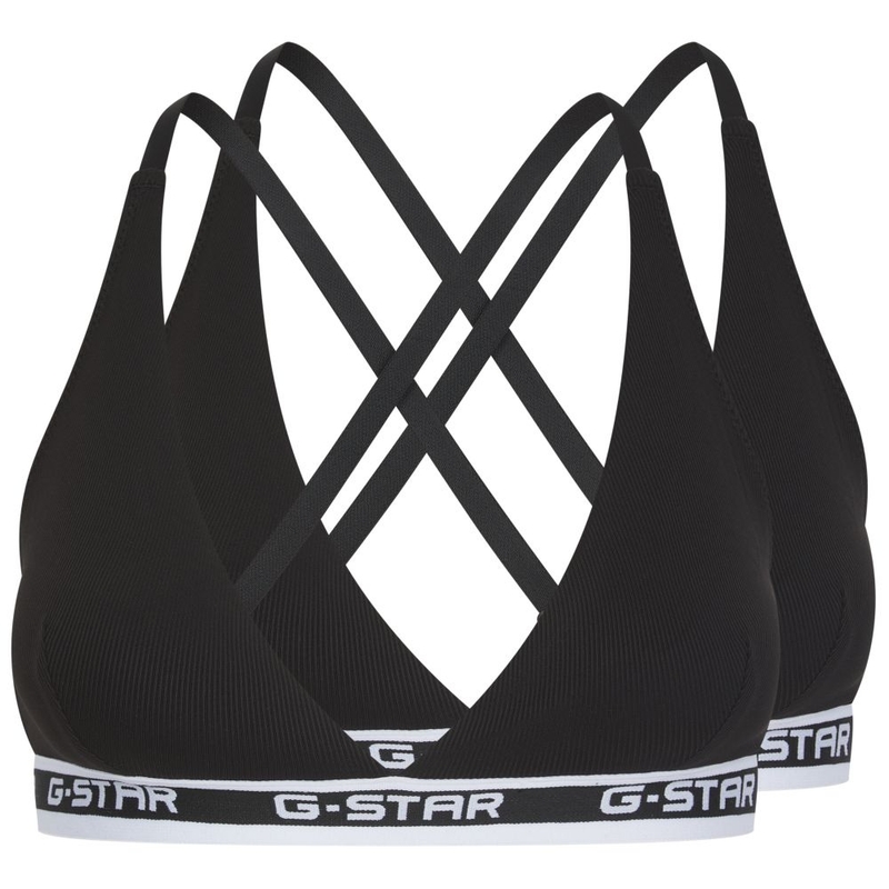 Reggiseno sportivo Donna Aquamarine 2-Pack Multi-Way Triangle Bralette