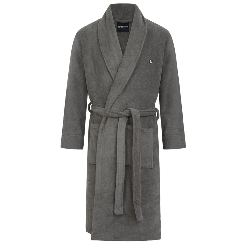 Vestaglia Uomo Argon Rubber Badge Dressing