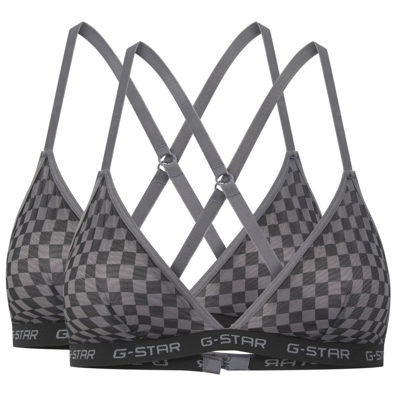 Reggiseno sportivo Donna Epidote 2-Pack Mesh Triangle Bralette
