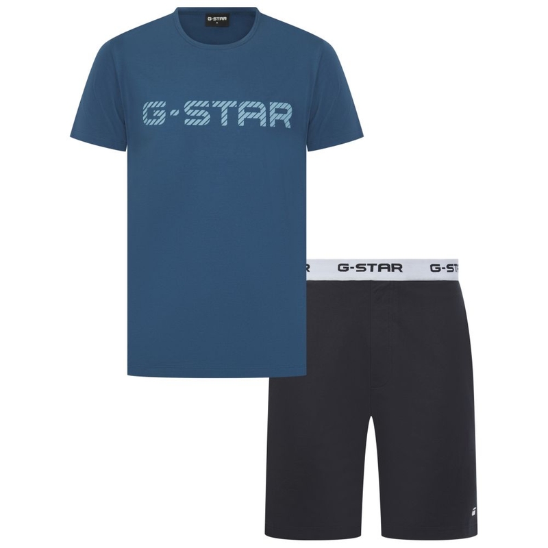 Pigiama Uomo Grit Graphic T-Shirt And Short