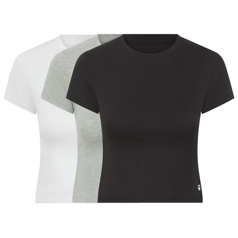 T-shirt maniche corte Donna Serpentine 3-Pack Baby