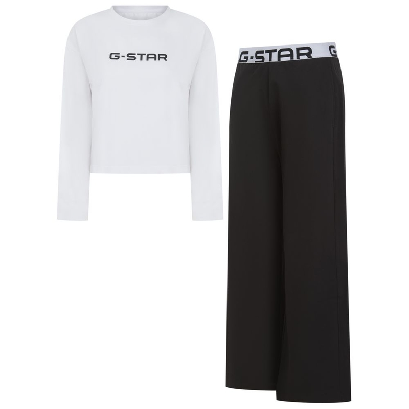 Pigiama Donna Turquoise Long Sleeve Tee & Lounge Joggers