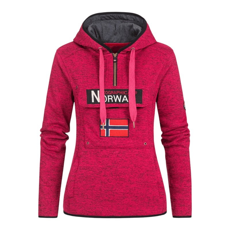 Felpa con cappuccio Donna Upclassica