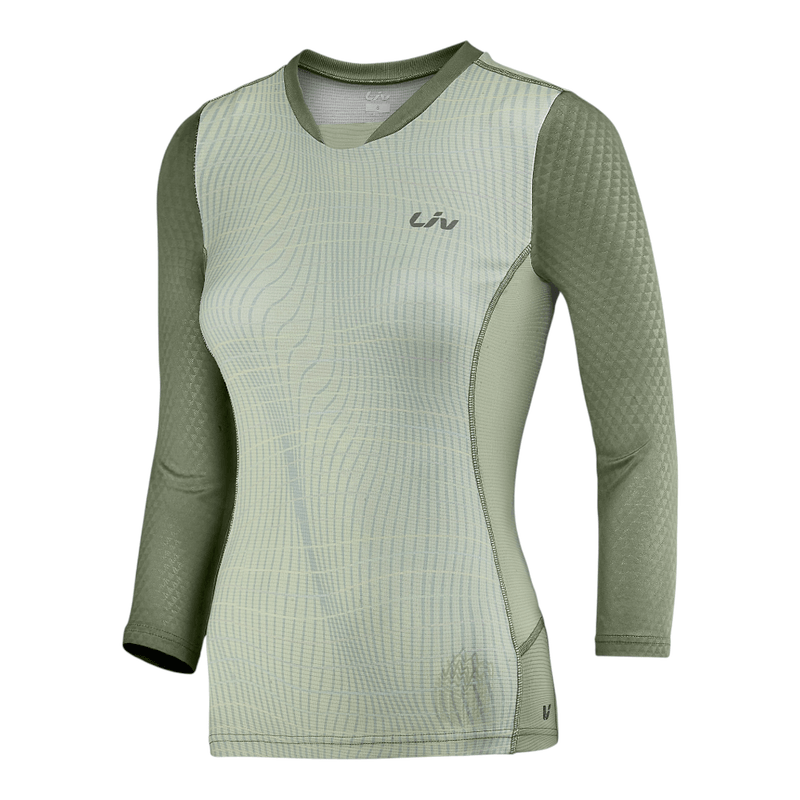 Maglia da ciclismo maniche lunghe Donna Energize 3/4