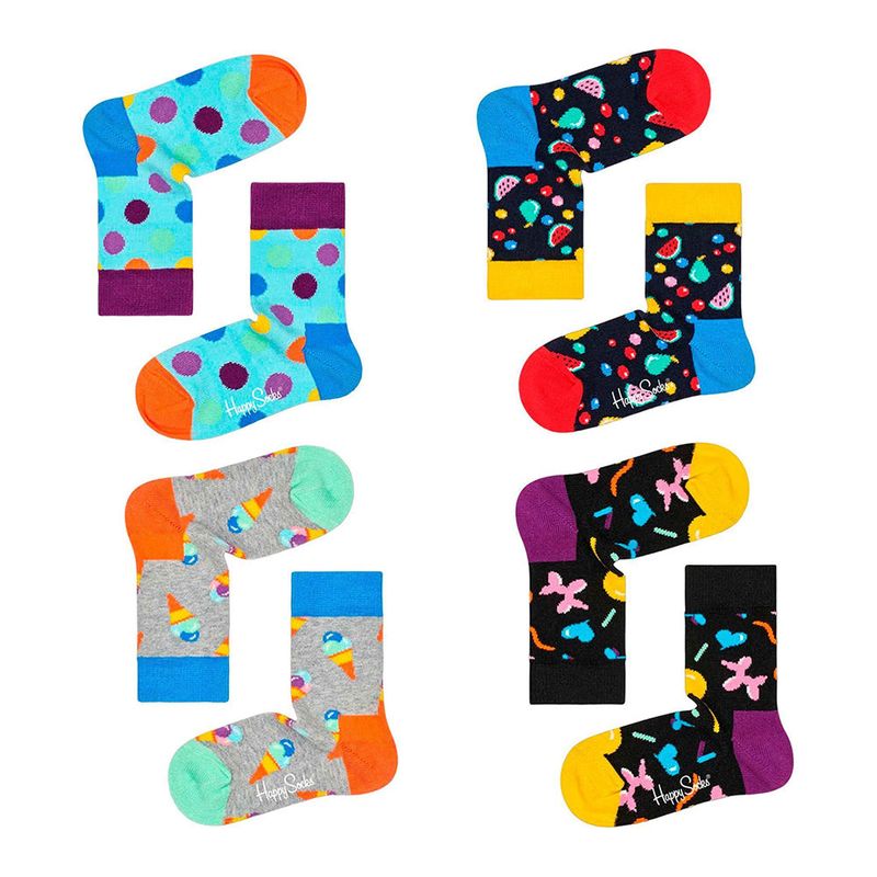 Calze Bebè 4-Pack Fruit Salad