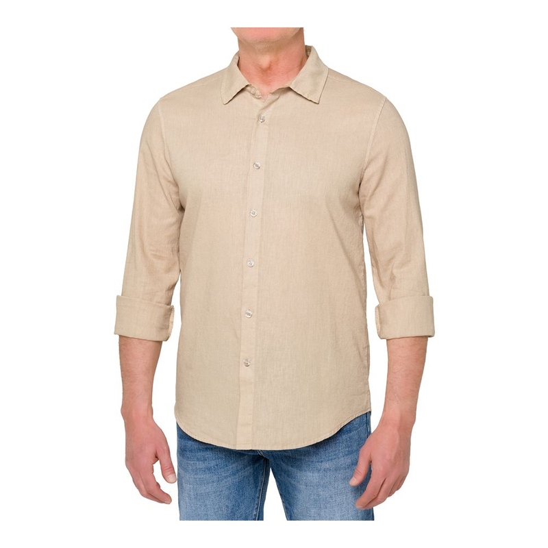 Camicia maniche lunghe Uomo Saunders