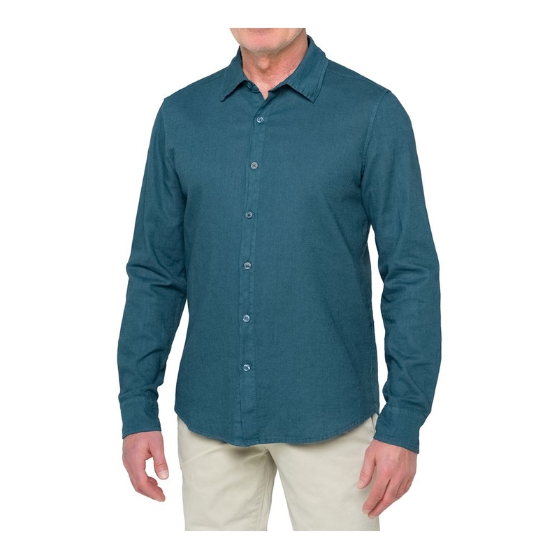 Camicia maniche lunghe Uomo Saunders
