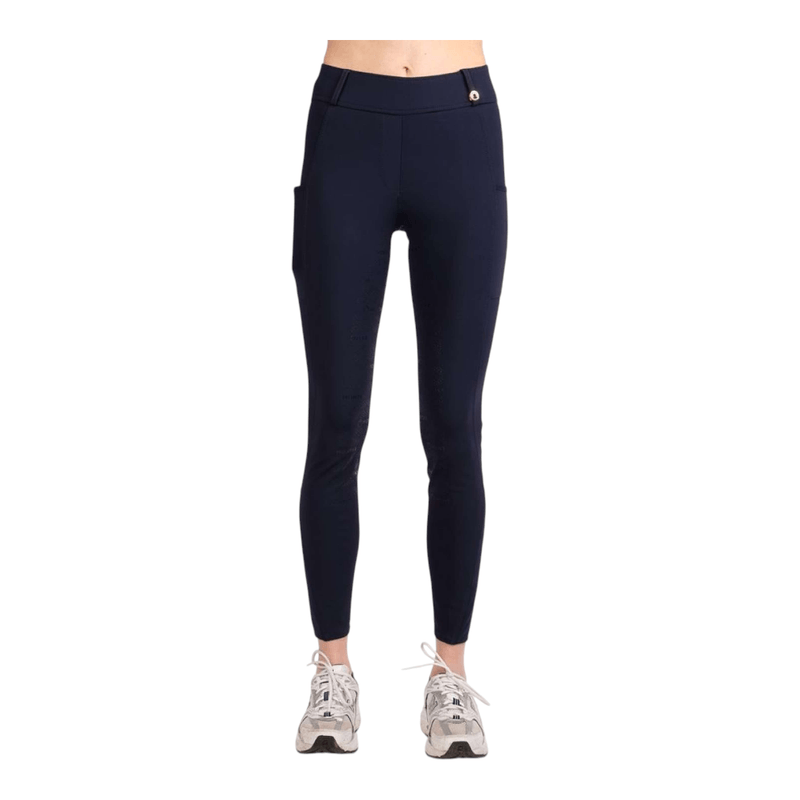 Legging con anatomico e silicone Bambina Rosegold Logo