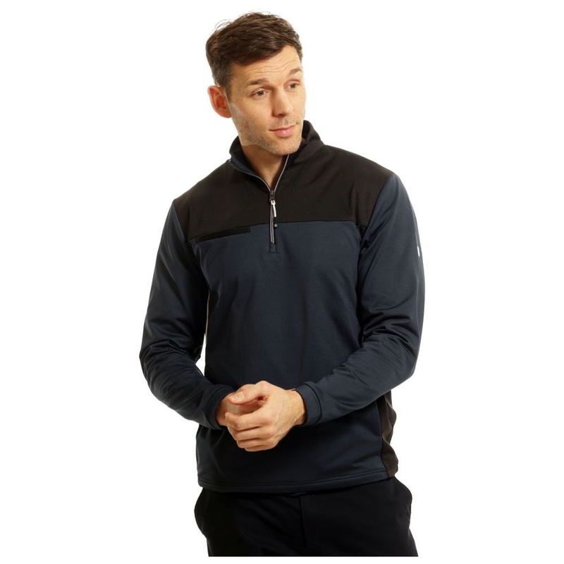 Maglione Uomo 1/4 Zip Chest Pocket