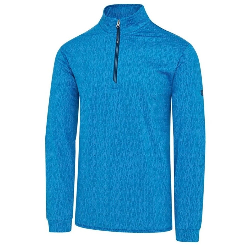 Maglione Uomo 1/4 Zip Contrast