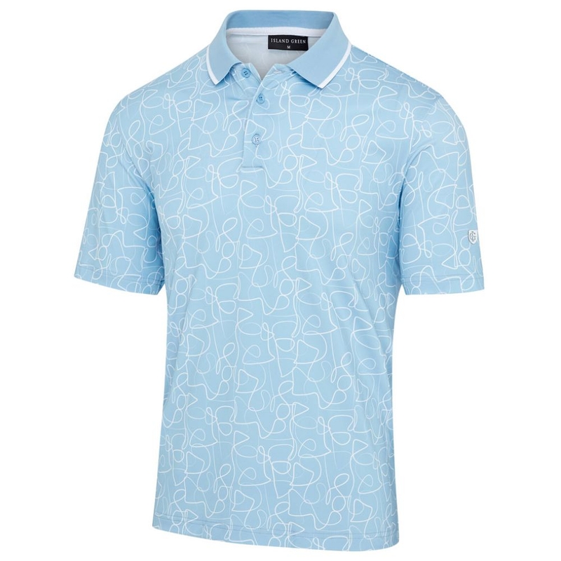 Polo Uomo SS Freehand Pattern