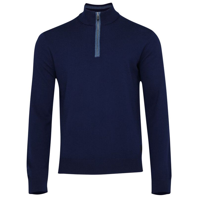 Maglione Uomo Zip Neck