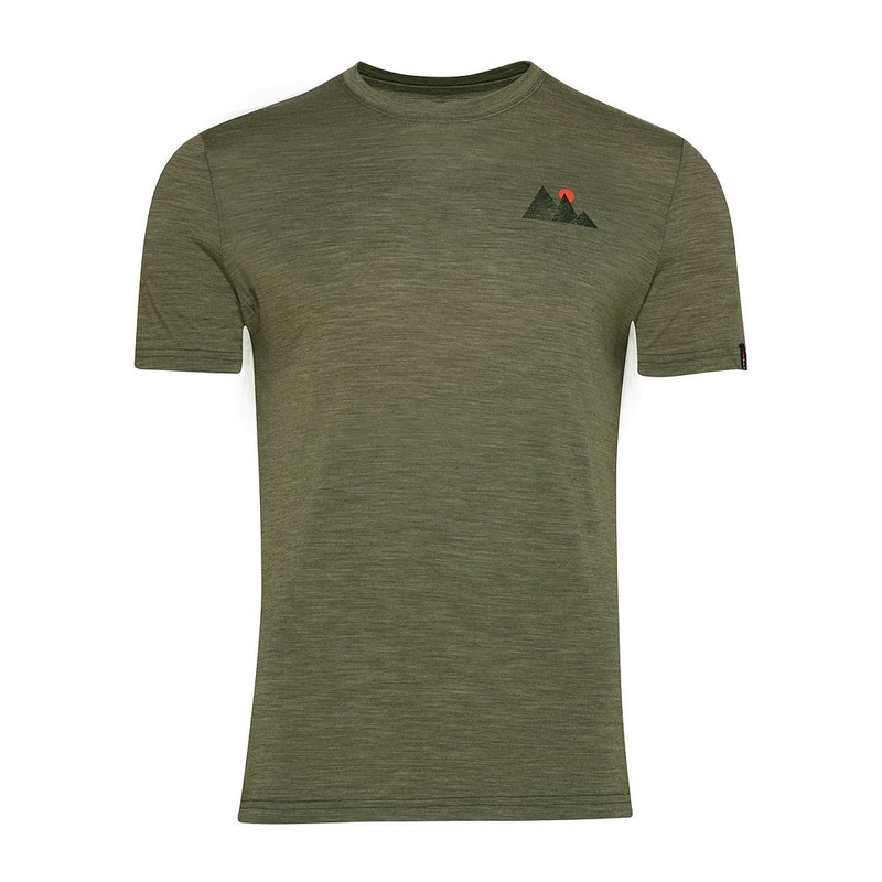 T-shirt maniche corte Uomo 150 Sunset Merino