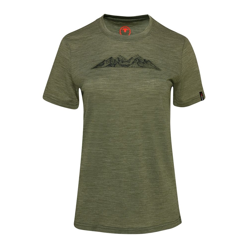 T-shirt maniche corte Donna 150 Peaks Merino