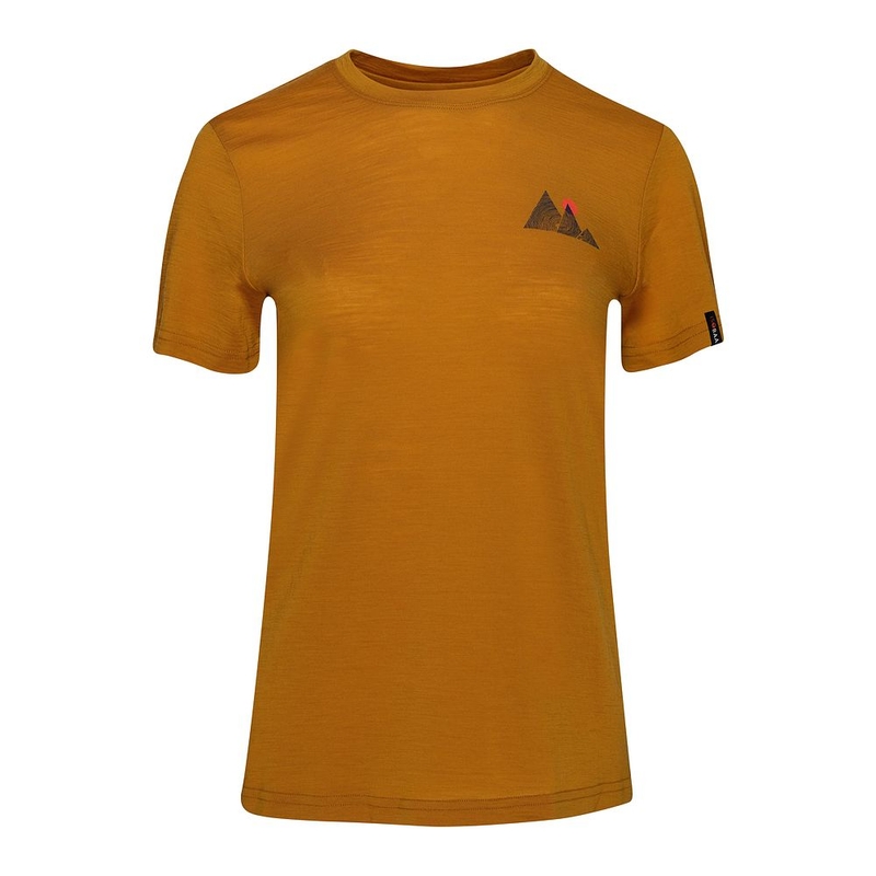 T-shirt maniche corte Donna 150 Sunset Merino