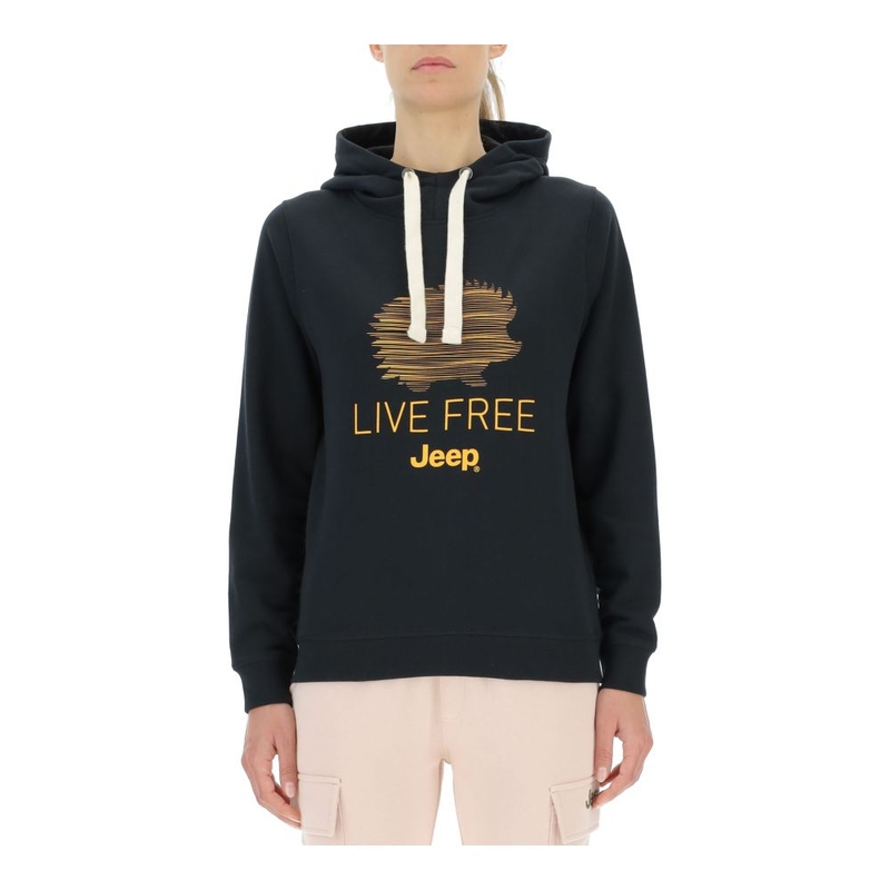 Felpa con cappuccio Donna O102919