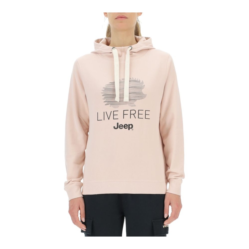 Felpa con cappuccio Donna O102919
