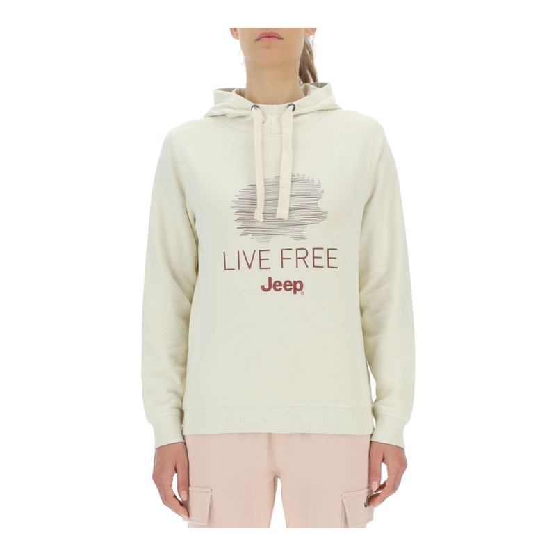 Felpa con cappuccio Donna O102919