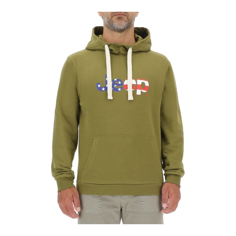 Felpa con cappuccio Uomo O103177