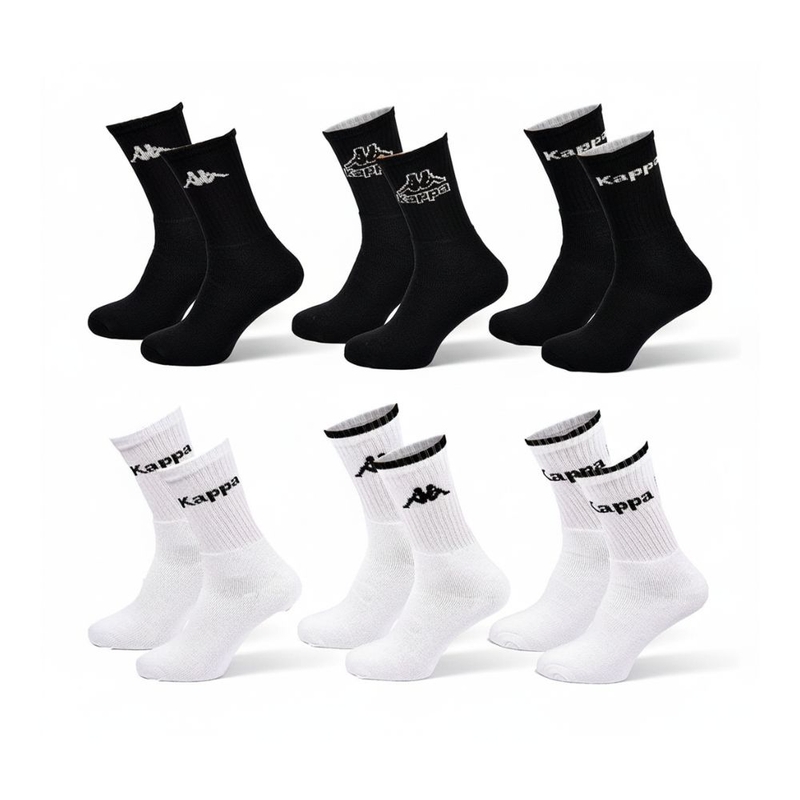 Calze x6 Uomo Crew